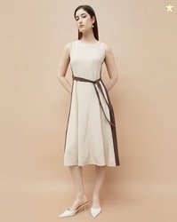 CODE BY LIFESTYLE Women A-Line Midi Length Dress