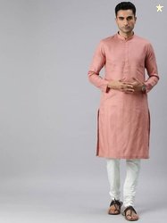 Manthan Men Pure Cotton Kurta Churidar Set