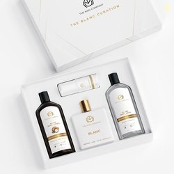 THE MAN COMPANY Blanc Gift Set for Men with Blanc Perfume, Body L...mo