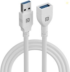 Portronics Power Sharing Cable 3 m Uniconnect,3M USB Type-A Male ...mo