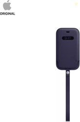 APPLE Pouch for iPhone 12 Pro (Deep Violet, Leather)