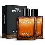 Park Avenue Luxury Perfume Gift Set for Men | 2 x 100ml | Knight | Long Lasting EDP | Bergamot | Black Pepper | Sweet Orange | Geranium | Premium Fragrance