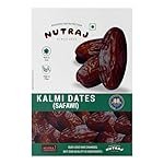 Nutraj UAE Kalmi Dates Pack 500g | Safawi Khajoor | Dry fruits | Nuts | Grocery Items
