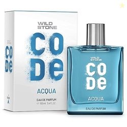 Wild Stone CODE Acqua Eau De Parfum For Men, 100ml Luxury Long Lasting