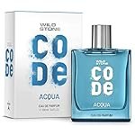 Wild Stone CODE Acqua Eau De Parfum For Men, 100ml Luxury Long Lasting Fragrance, Fresh, Sparkling & Energising Premium Perfume Spray