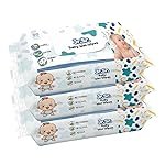 Jr. Sr. Baby Wipes | 80 Wipes x Pack of 3-240 Wipes | Safe & Moist Wet Wipes for Babies | Prevents Rashes & Redness with Goodness of Aloe Vera, Vitamin E & Chamomile Oil | No Paraben & No Alcohol
