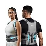 Lifelong Cross Posture Corrector Belt | Universal Shoulder & Back Support Belt | Daily Ortho Posture Correction for Adults | Spine Straightening Brace for Back Pain | SUpport Belt for Men & Women