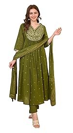KLOSIA Women Kurta Set|Silk|Regular Fit