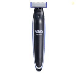 iGRiD UNO Blade Cordless Beard Trimmer for Men | Rechargeable Trimmer