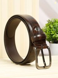 Teakwood Leathers Men Textured Belt