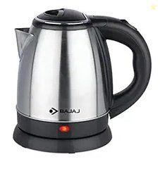 Bajaj KTX 1.2 Litre DLX Electric Kettle | 1350W Kettle With Stainless
