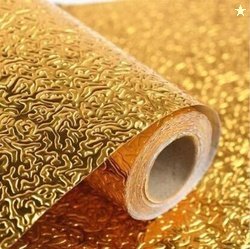 Yasamazing 200 cm x 60 cm Abstract Paper Wallpaper (Gold)