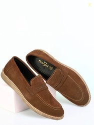 PSSHOES Men Textured Lightweight Penny Loafers
