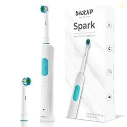 beatXP Spark Sonic Electric Toothbrush for Adults with 2 Brush Heads &