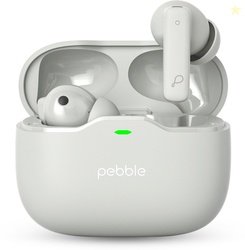 Pebble BlissBuds Ultra with Deep Bass, ANC, ENC Quad Mic, Dual Pa...mo