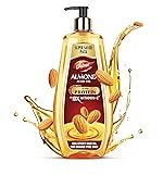 Dabur Almond Hair Oil – 650 ml|Provides Damage Protection|Non Sticky Formula|For Hair Fall control & Shiny Hair|Light Hair Oil with Almonds, Keratin Protein, Soya Protein & 10X Vitamin E (Pack of 1)
