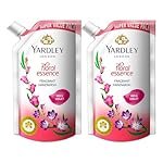Yardley London Floral Essence 650ml or above Pack of 2 Fragrant Handwash| Infused with Natural Floral Actives| Iris & Violet| Germ Protection| For Soft & Fragrant Skin