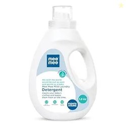 Mee Mee Baby Liquid Detergent 1.5 L | pH Balanced, Free from Harsh Che