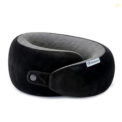 Billebon Memory Foam Neck Pillow with Cooling Gel, Snake Shape Travel