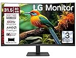 LG 32MR50C 80 cm (31.5 Inch) Full HD Curved (1920×1080) VA PC Monitor w/ 100Hz, 5ms (GtG), AMD FreeSync, D-Sub, 2xHDMI, Tilt Adjustable Anti-Glare, 3-Side Virtually Borderless Design, NTSC 72% (Black)