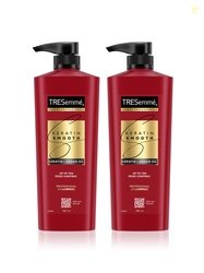 TRESemme Set of 2 Keratin Smooth Shampoo with Keratin & Argan Oil for