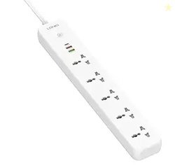 INICIO 38W Type C 8 in 1 Extension Board [ 1 USB C / 2 USB / 5 Socket