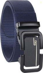 PROVOGUE Men Formal, Casual, Formal, Party Blue Nylon Belt