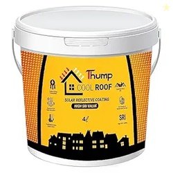 Thump Roof Paint High SRI Heat Resistant Solar (4 L