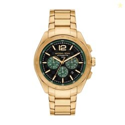 Michael Kors Analog Men Accelerator 2.0 Black Dial Gold Watch MK9177