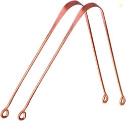 Nurpi Copper Tongue Cleaner (Pack of 2)