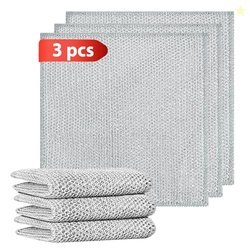 Oblivion Multipurpose Wire Dishwashing Rags 20x20cm | Steel Wire Dish