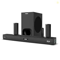 FRONTECH Arena 300 Watts Dolby Digital Soundbar with Wired Subwoofer f
