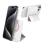 Amazon Basics 10000mAh 20W Fast Charging Power Bank and 15W Wireless Output | Type C Power Delivery (Input & Output) Quick Charge| Two Way Fast Charge | Made in India (White)