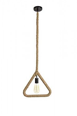 tu casa HG-02 Triangle Shape Pendent Light Type e-27 Size Jute Rope Ho