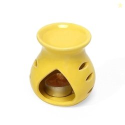 Pure Source India Ceramic Aroma Burner Tea Light Candle Holder/Oil War