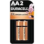 Duracell Alkaline AA Battery, pack of 2, Everyday Devices, Clock, Toy, Remote (101860126)