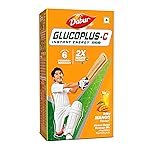 DABUR Gluco-C Instant Powder Energy Glucose (Mango Flavour) – 1Kg | Replenishes Energy | 20% More Glucose In Every Sip | Vitamin C Helps Boosts Immunity | Calcium Supports Bone Health