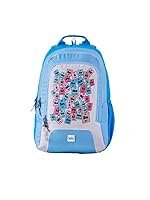 Wiki Stylish Unisex Backpack 3 Durable & Lightweight backpack for Men & Women | Backpack for Office, Gym, Travel (33.5 Litre, Blue)