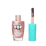 SUGAR POP Nail Lacquer Glitter Finish 01 Rose Quartz – 10 Ml – Quick-Drying | Chip-Resistant | High On Shine | Long-Wear Formula