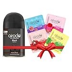 Airodo Automatic Air Freshener Automizer Refill (Oud & Musk 235ml) + Pocket Gel Mix – 40g (Assorted pack of 4 new fragrances)| For Home & Office | Long Lasting Fragrance