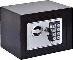 Heavy-Duty Electronic Digital Safe Box with Keypad Lock &Steel Securit