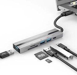 USB C HUB, 8in1 USB C Adapter with 4K HDMI, 100W PD, USB C Port, USB 3