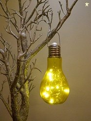 Tucasa Battery Operated Bulb Shade Led Lamp