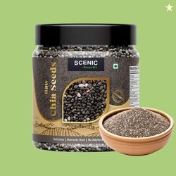 SCENIC Snacks Raw Chia Seeds for weight loss with Omega 3,Fiber &...mo