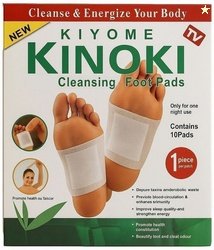 KIYOME KINOKI Cleansing Foot Patches Kit Natural Unwanted Toxins ...mo