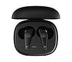 EKKO Earbeats T09 Truly Wireless in Ear Earbuds with mic, ENC Call Noise Cancellation, 40H Playtime,10MM Driver, Twin Connect, Maxx Bass, Water Resistance (Black)