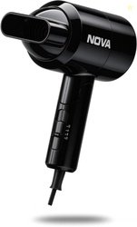 NOVA NHP 8231 Hair Dryer (1200 W, Black)
