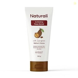 Naturali Exfoliating Face Scrub With Walnut & Cocoa | Deeply Hydrates