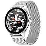 Fire-Boltt Ace Luxury Phoenix AMOLED Stainless Steel Smart Watch 36.32mm (1.43 inch), 700 NITS Brightness, Stainless Steel Rotating Crown, Multipe Sports Modes & 360 Health (Silver)