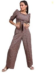 Vishudh Women Regular ETHNIC SET VNK3005773 Red L